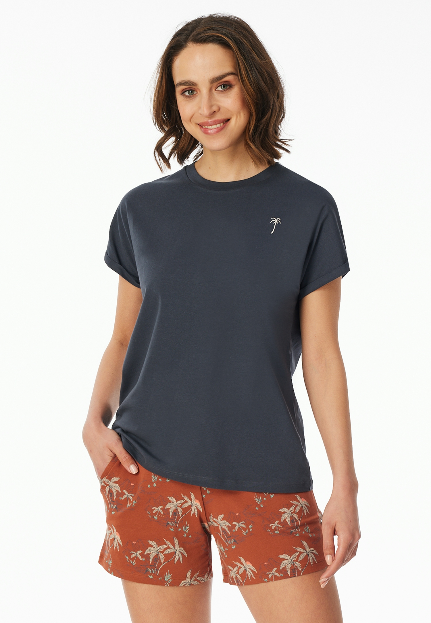 uni Damen Nightwear-T-Shirt "Mix & Relax"