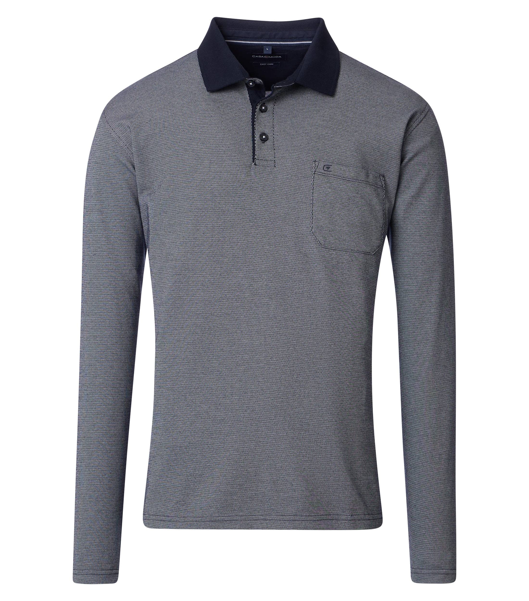 Polo-Shirt Langarm