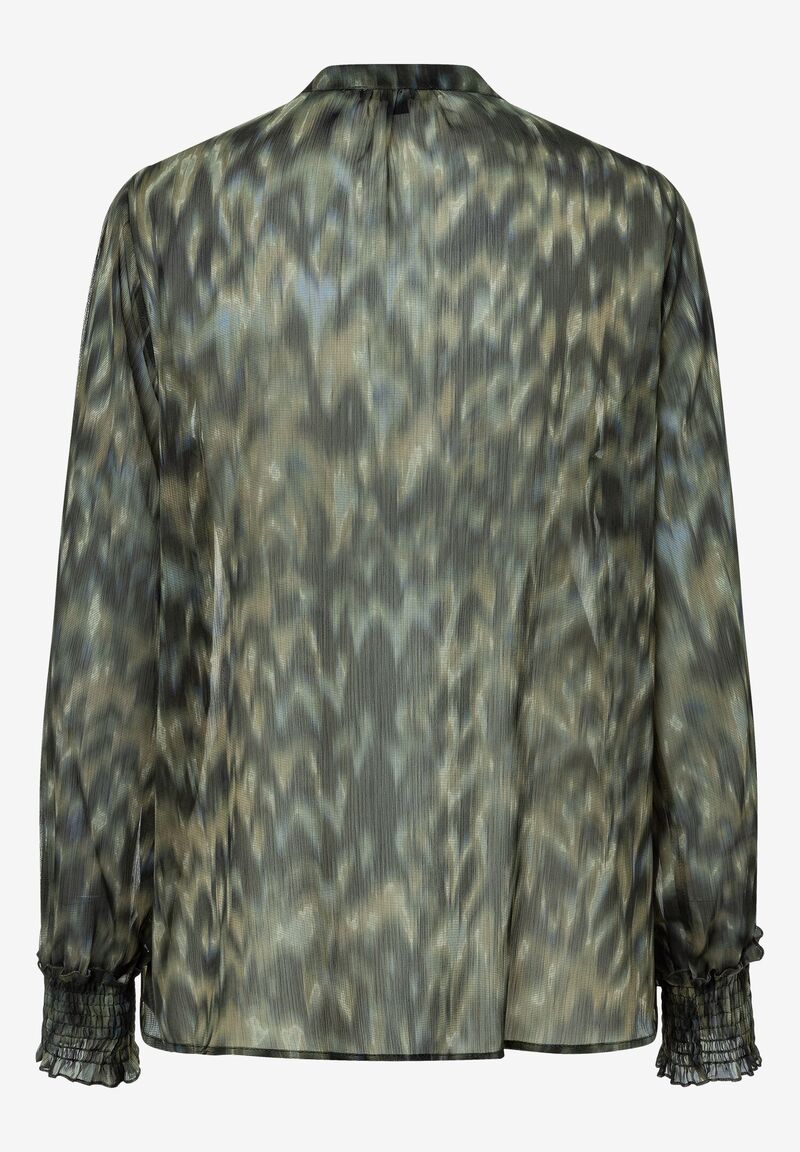 Chiffonbluse im  New Animal-Print