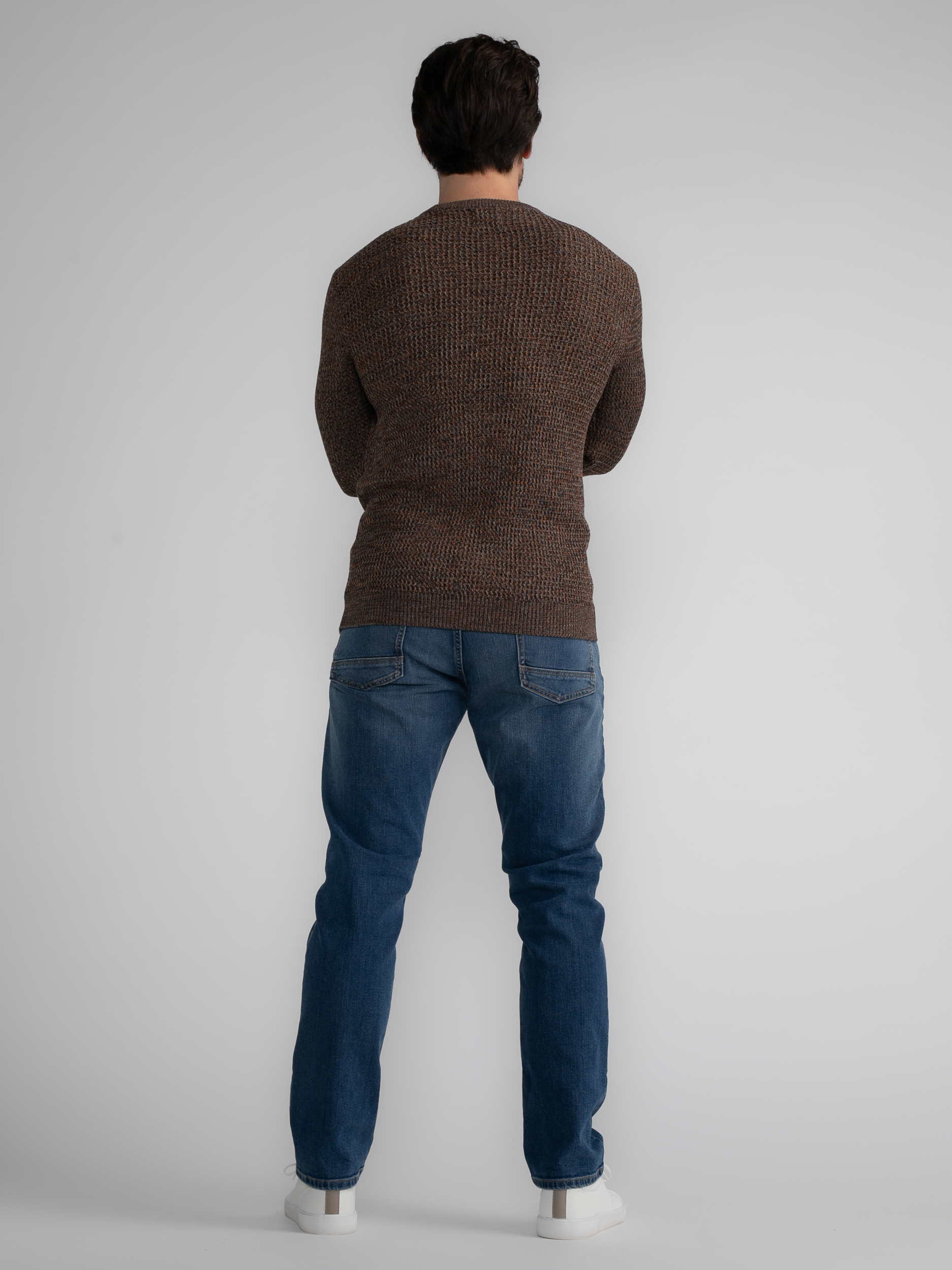 Men Knitwear Round Neck Basic