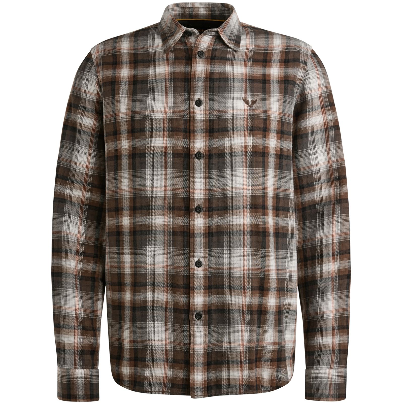 Flanellhemd Check Casual