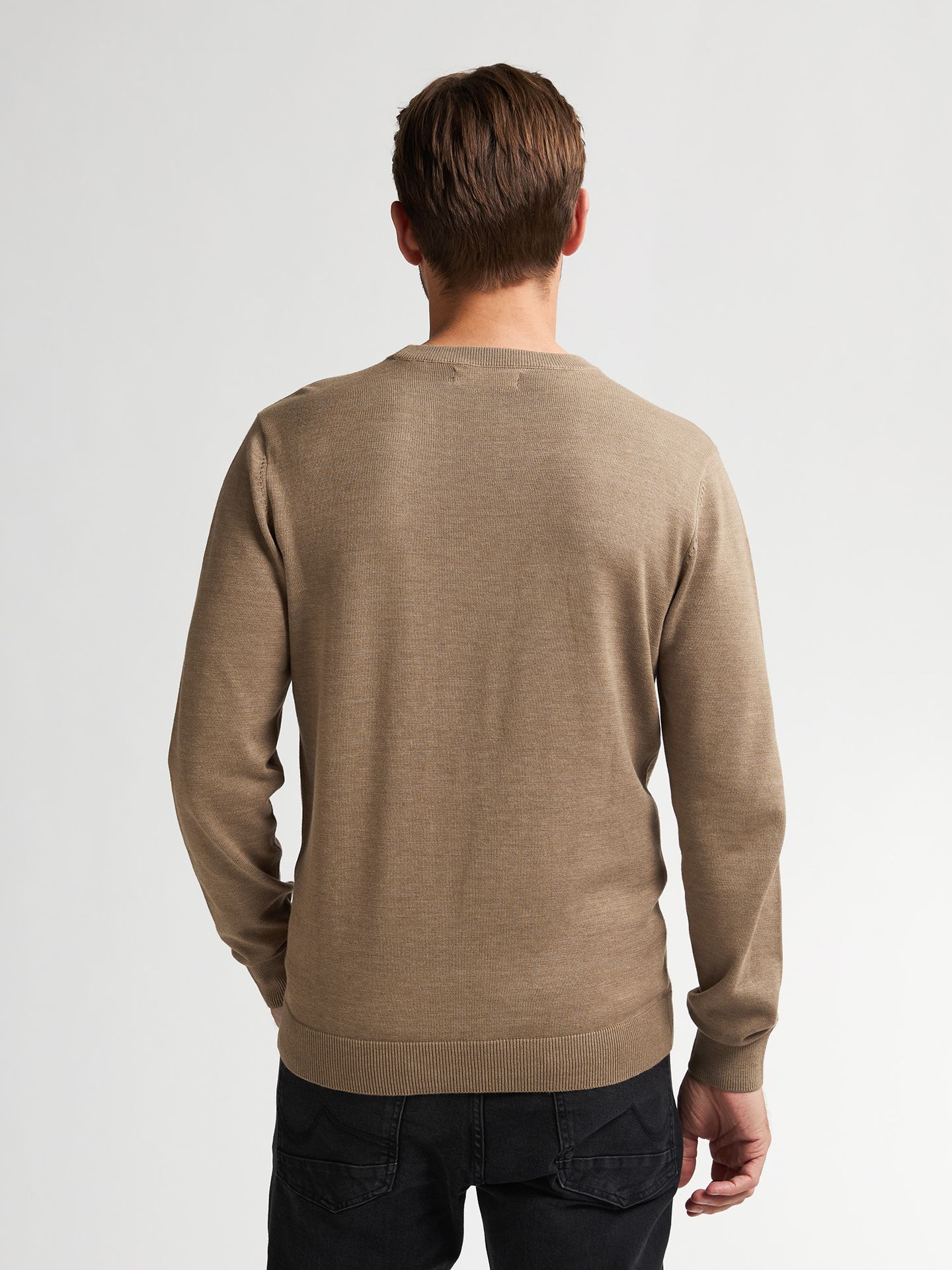 Men Knitwear Round Neck Basic