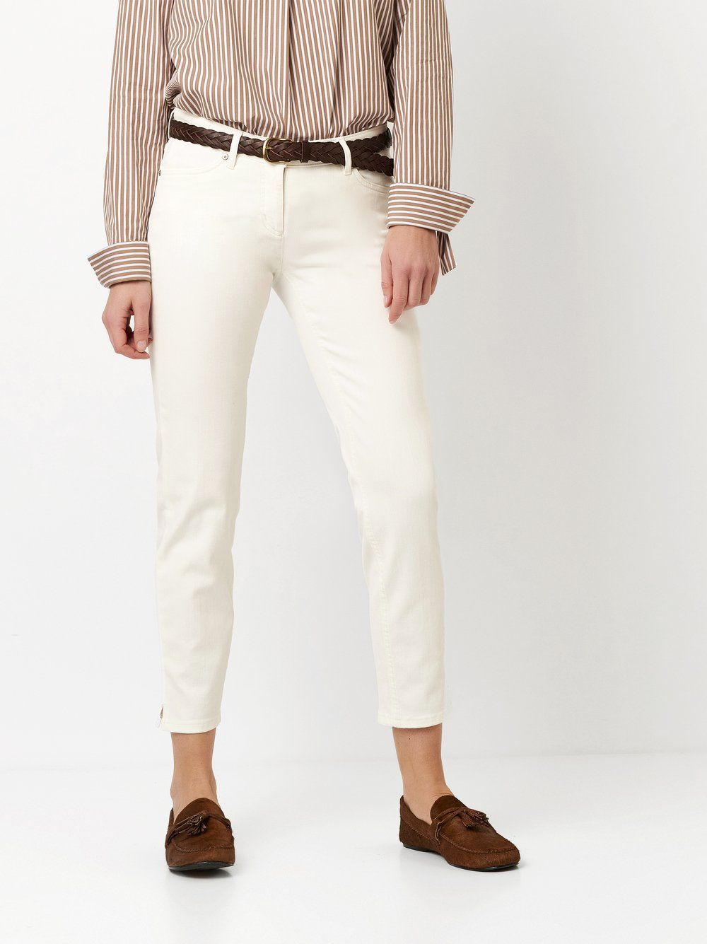 Damen-Slim-Fit-Hose "Perfect Shape 7/8"