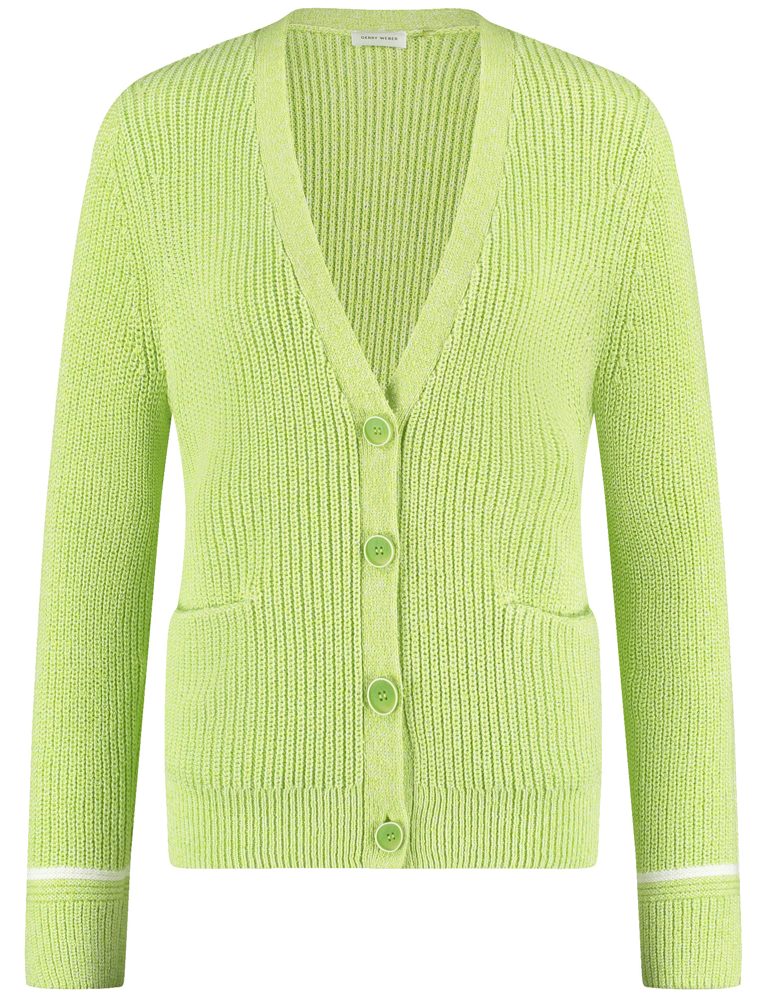 Perlfang-Strick-Jacke