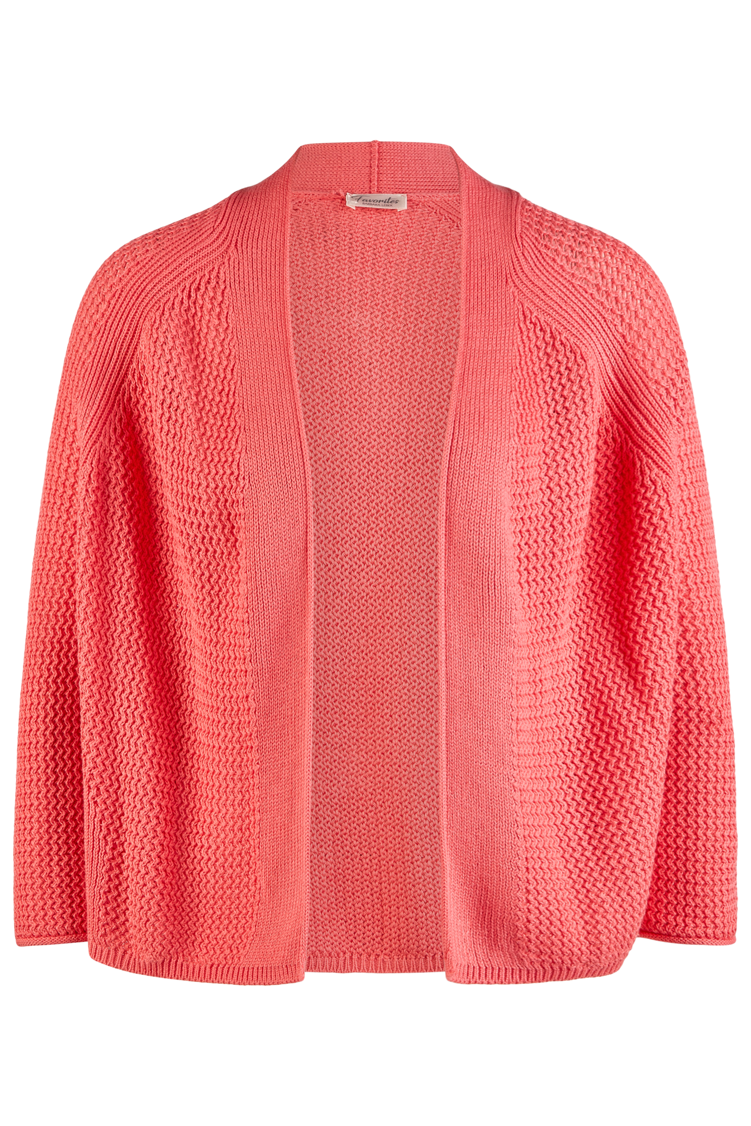 leichte offene Strickjacke