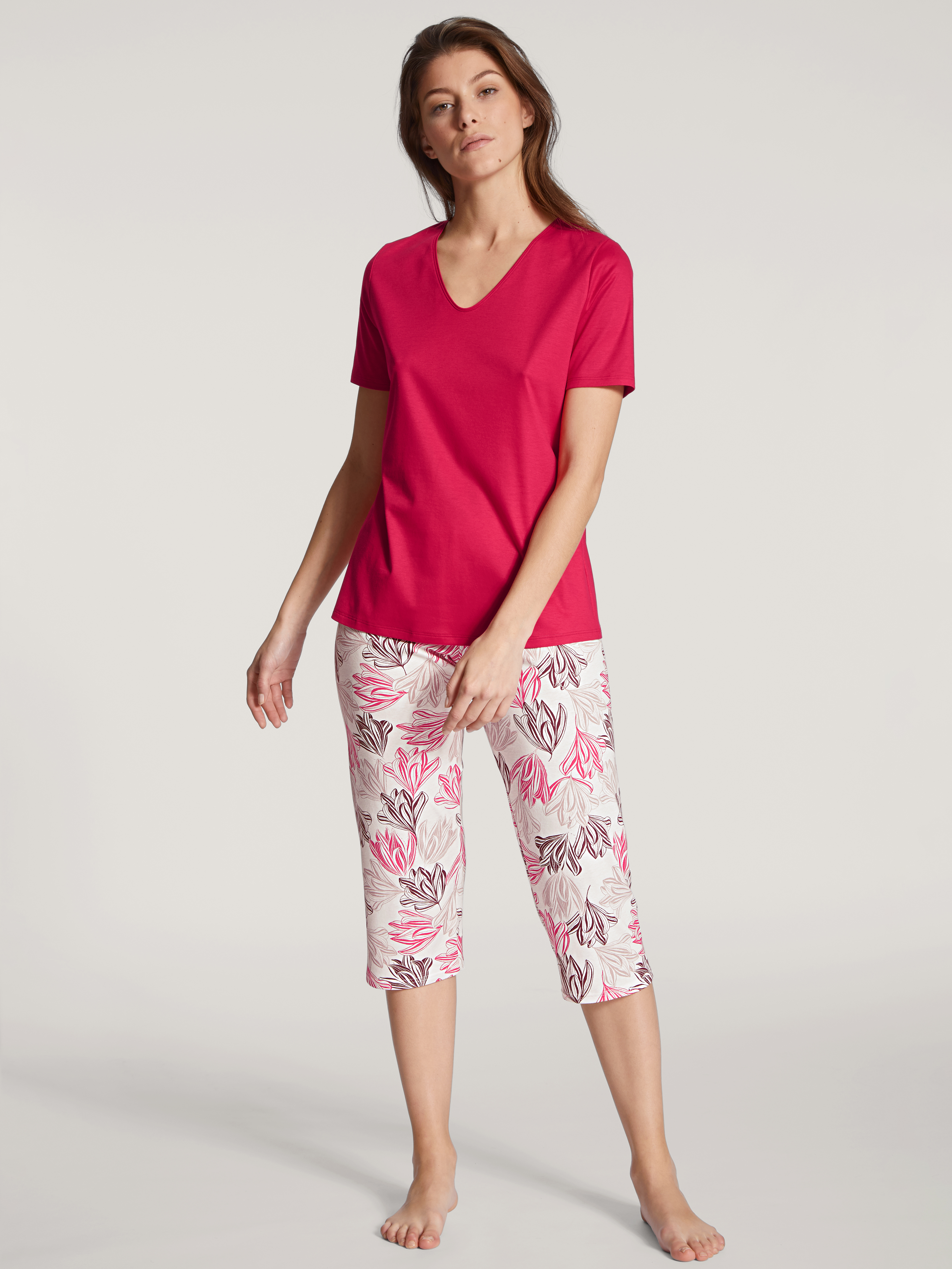 Sleepwear-Shirt aus reiner Supima-Baumwolle