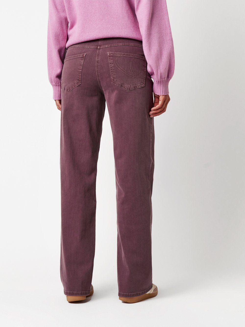 Regular-Fit Jeans "Liv Wide" mit weitem Bein