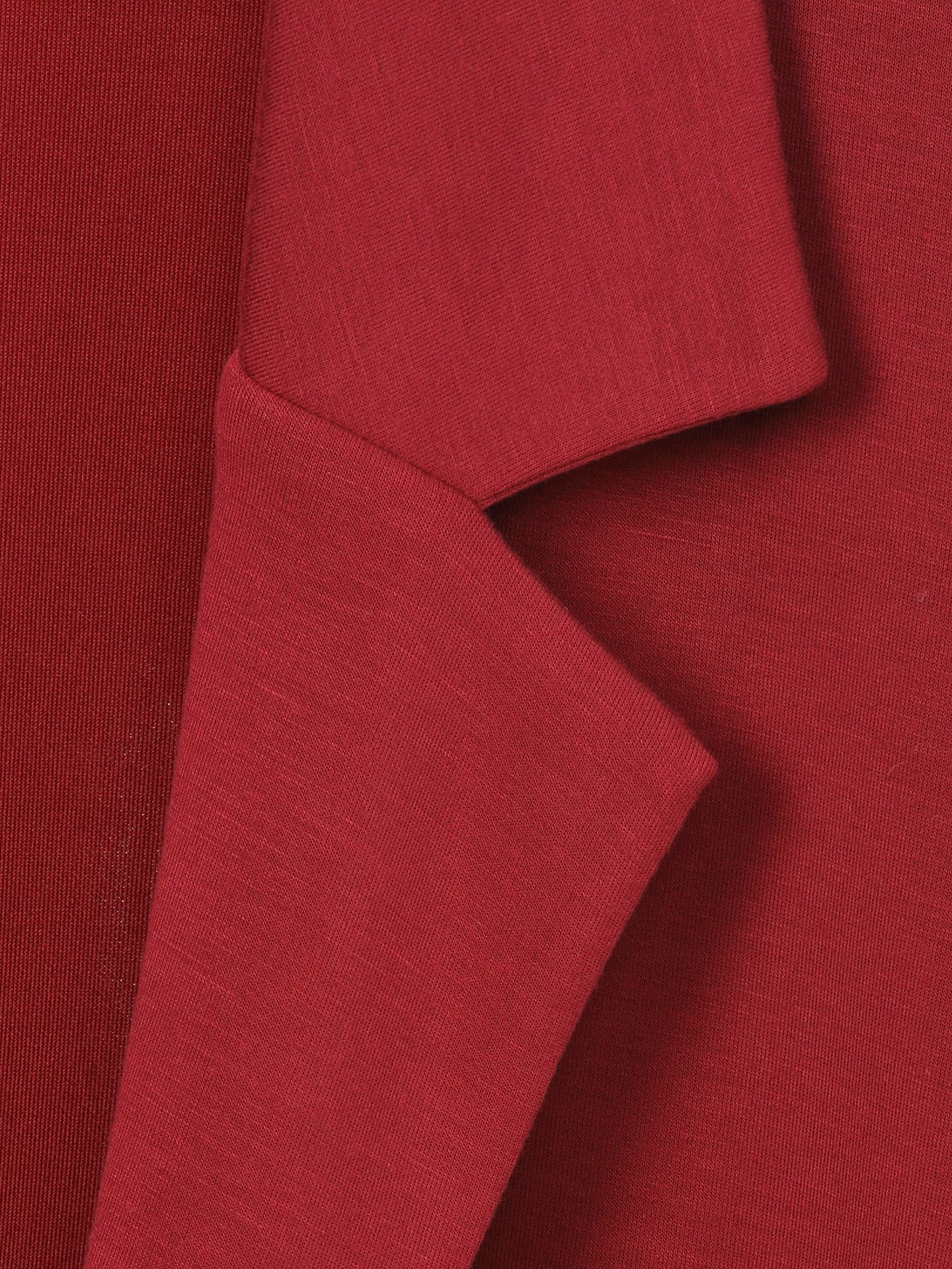 uni Sweat-Jacke im Blazerstil aus Viskose-Mix