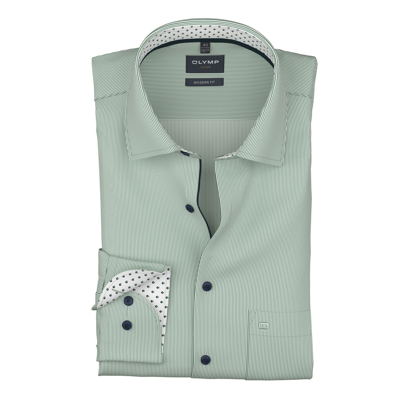 Bügelfreies Hemd modern fit