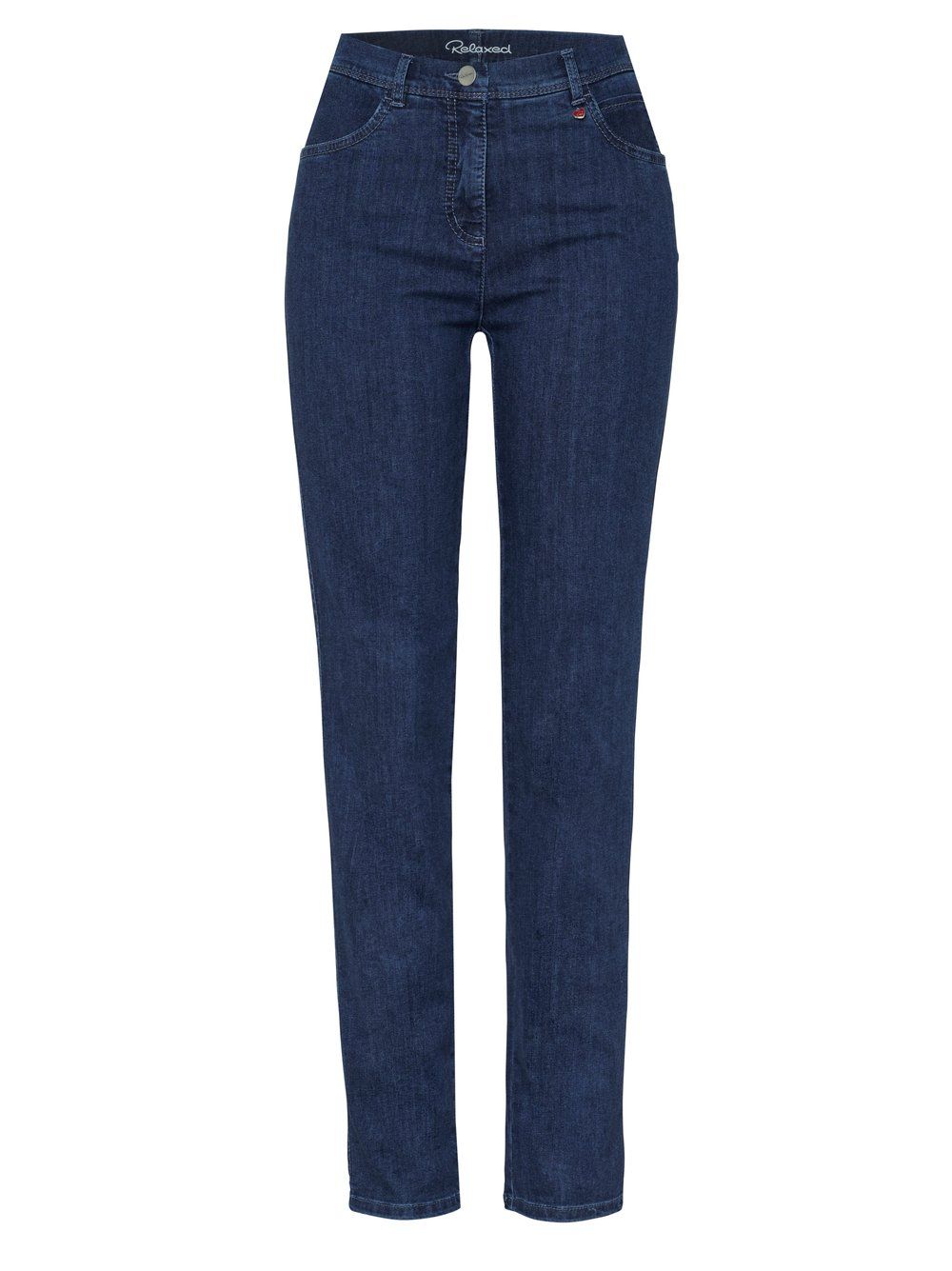 Slim-Fit-Jeans "Meine beste Freundin" in Authentic Denim