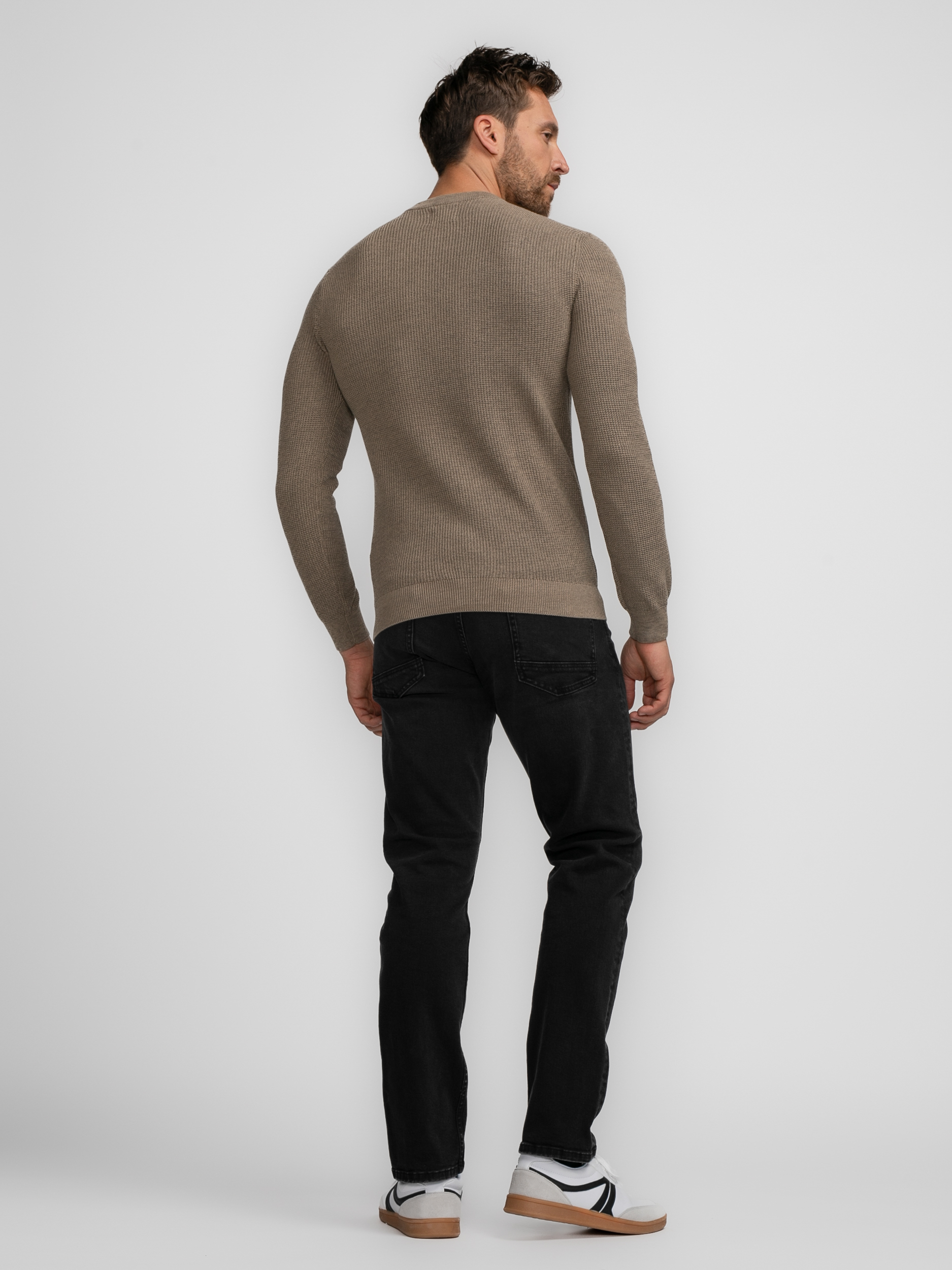 Men Knitwear Round Neck Basic