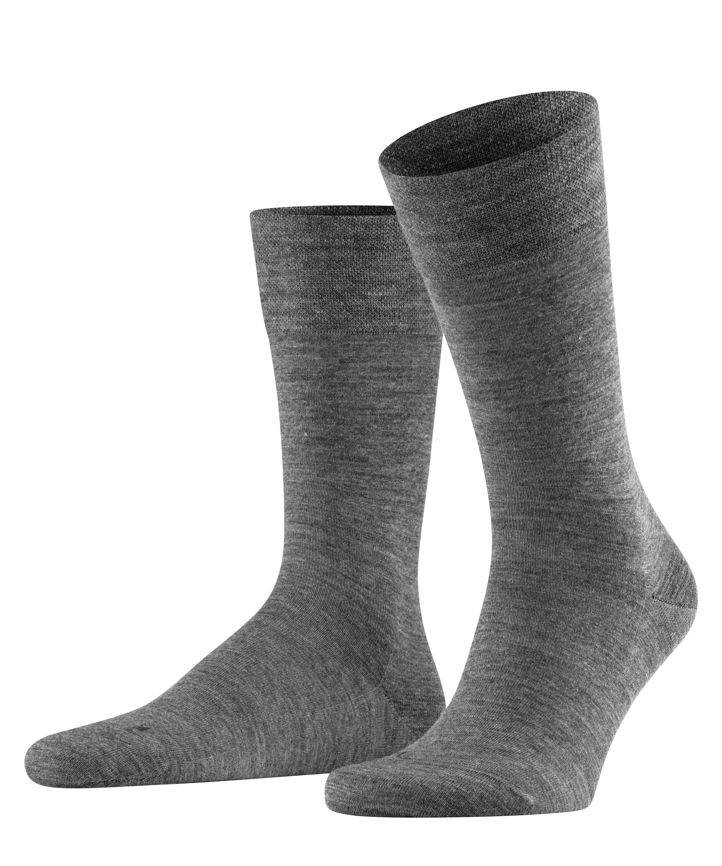 Herren Long-Socken "Sensitive Berlin" aus Wolle-Baumwoll-Mix