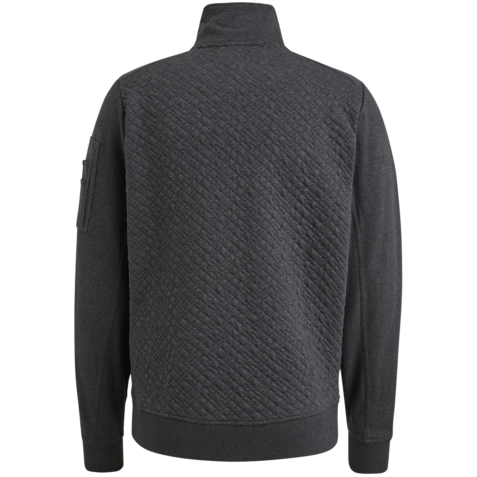 Zip jacket jacquard interlock sweat