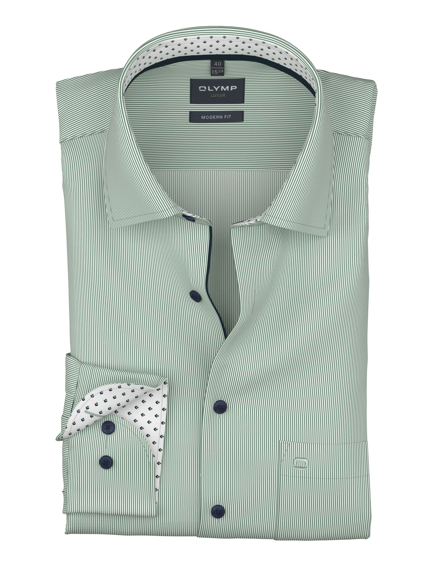 Bügelfreies Hemd modern fit