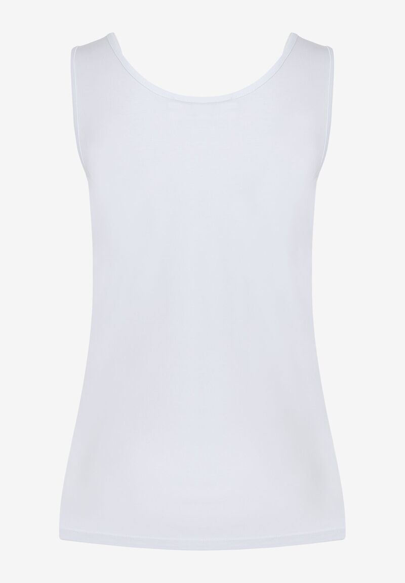 uni Basic-Tanktop aus Baumwoll-Modal