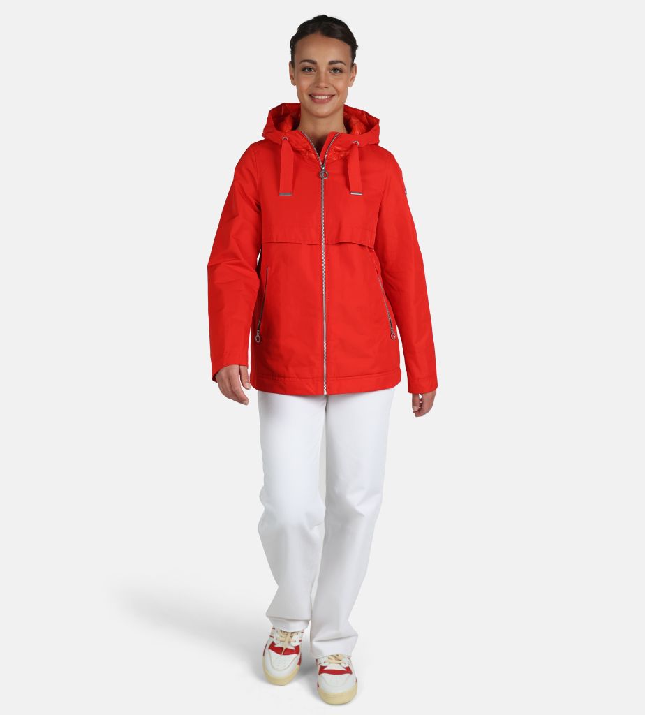 ungesteppte Sommer-Jacke mit "Weather Protection" und Kapuze