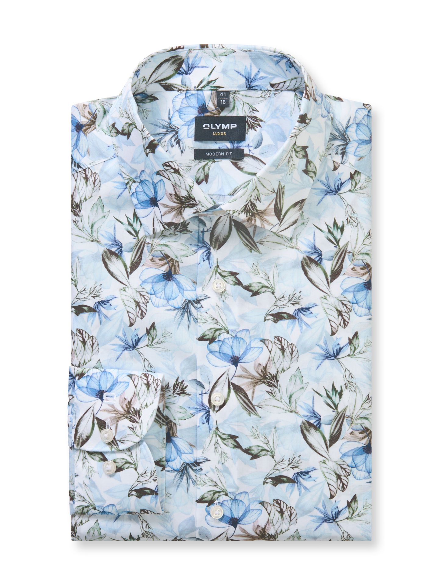 Bügelfreies Hemd modern fit