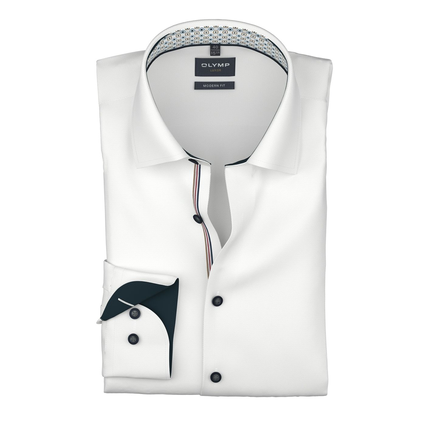 Bügelfreies Hemd modern fit