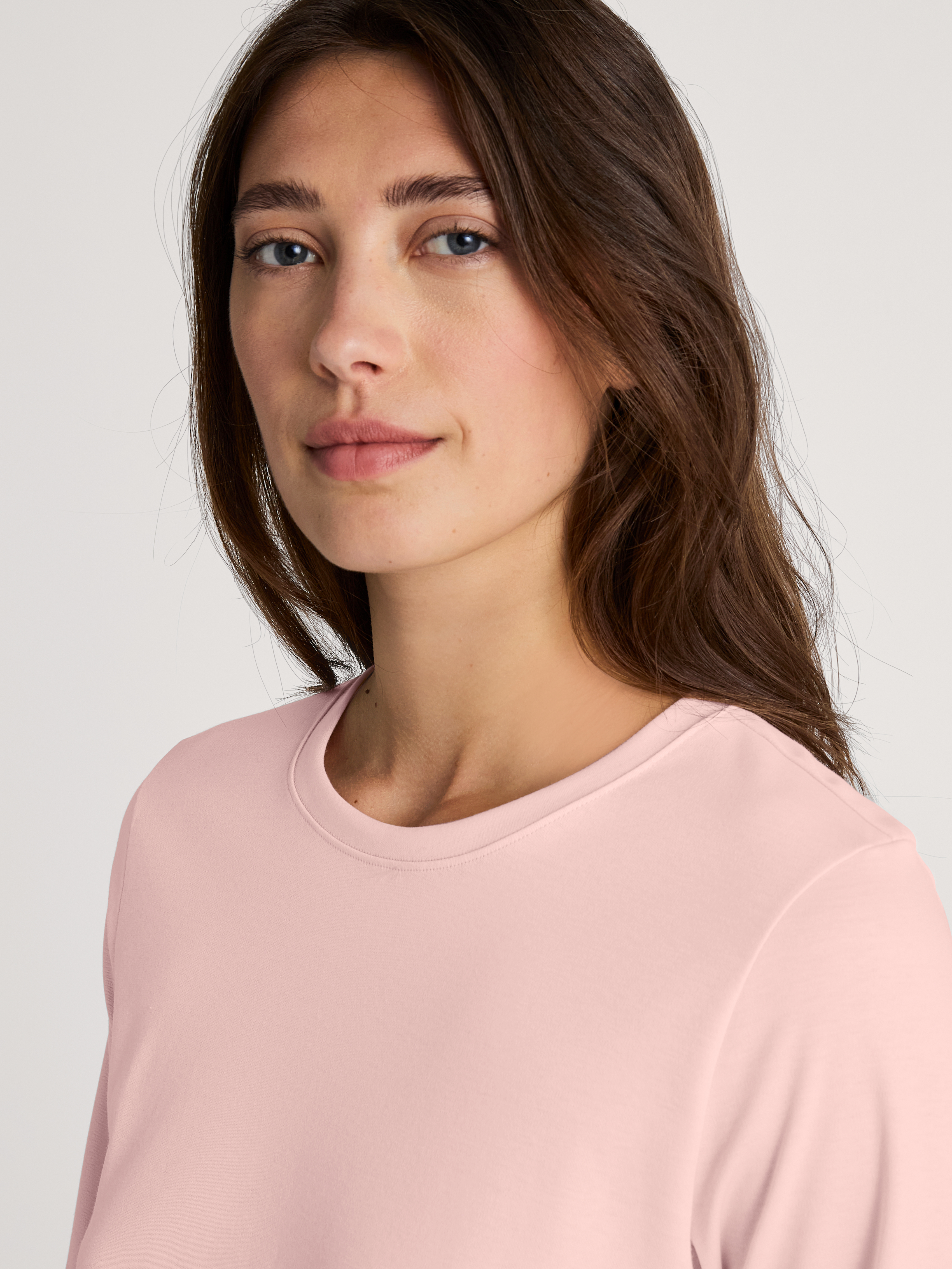 uni Damen Night-Shirt aus reinem Baumwoll-Jersey