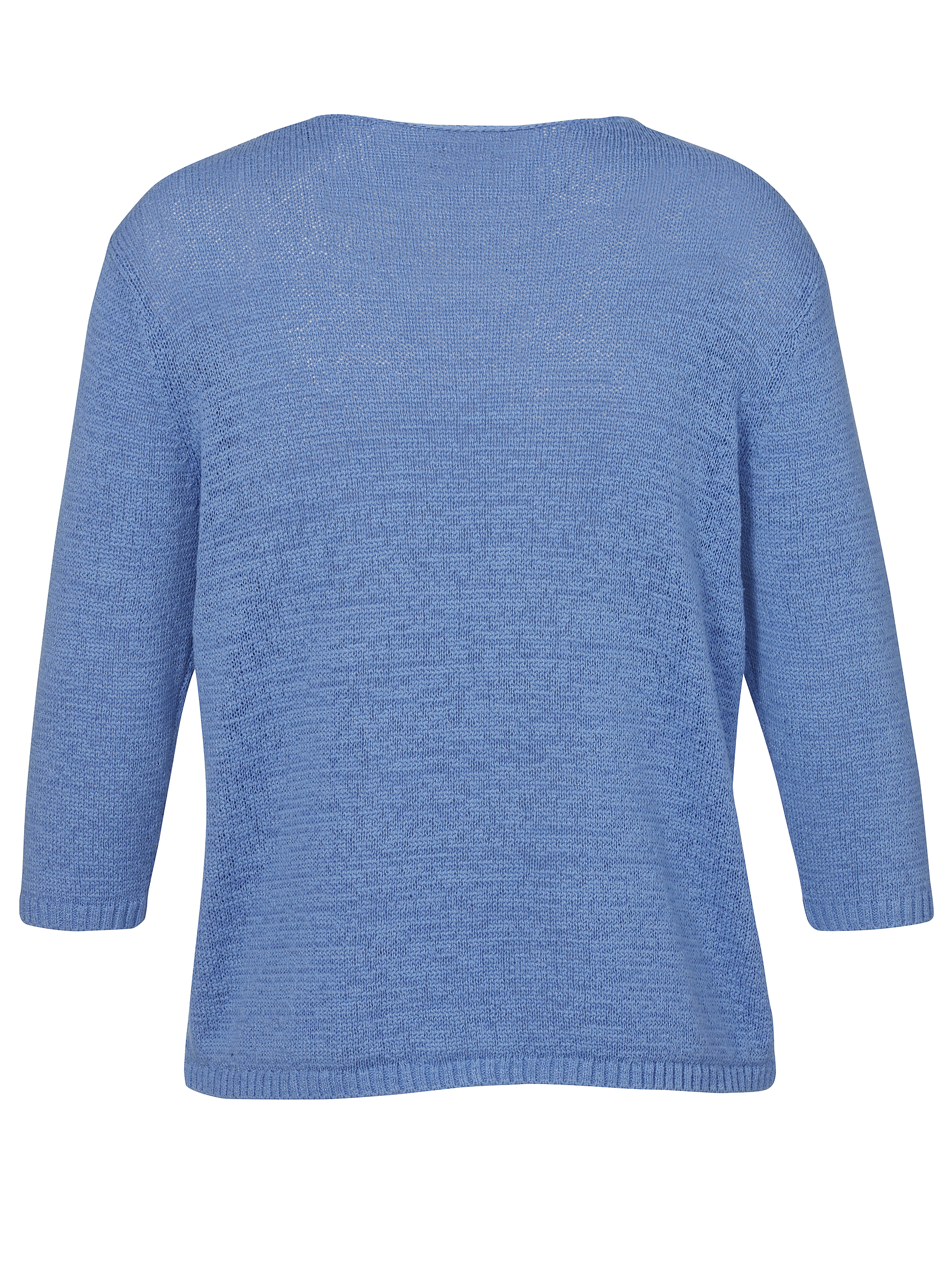 leichter Perlfang-Pullover aus Baumwoll-Mix