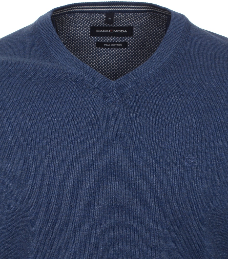 Pullover mit V-Ausschnitt
