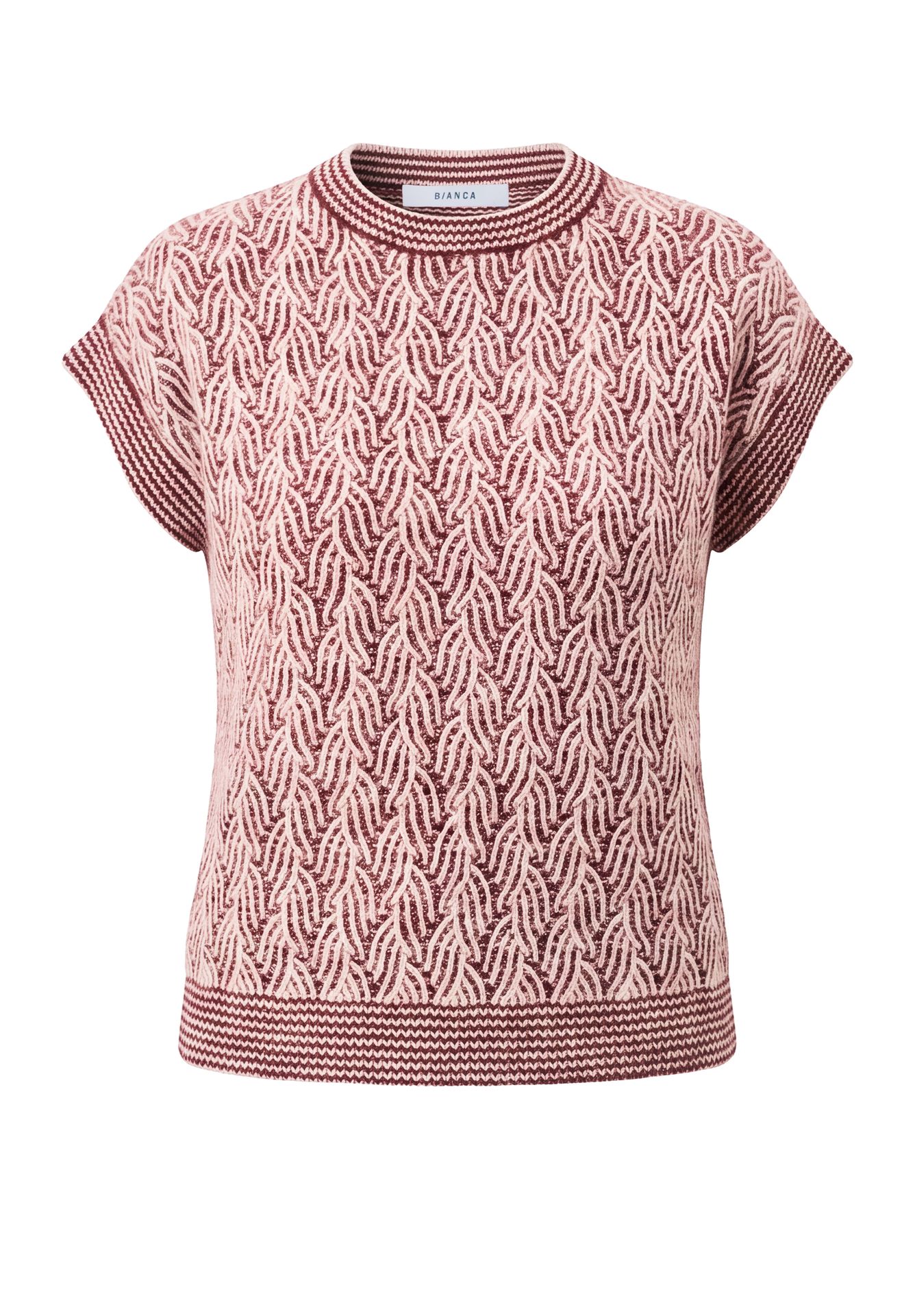 warmer Strick-Pillunder "OCTAVIA" mit modischem Strickmuster und Wollanteil