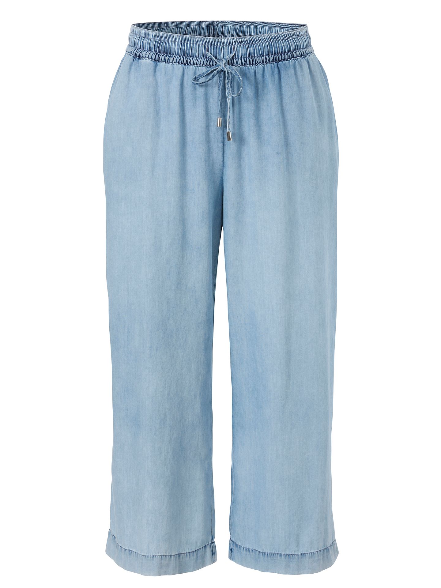 legere Schlupf-Culotte aus leichtem Baumwoll-Denim