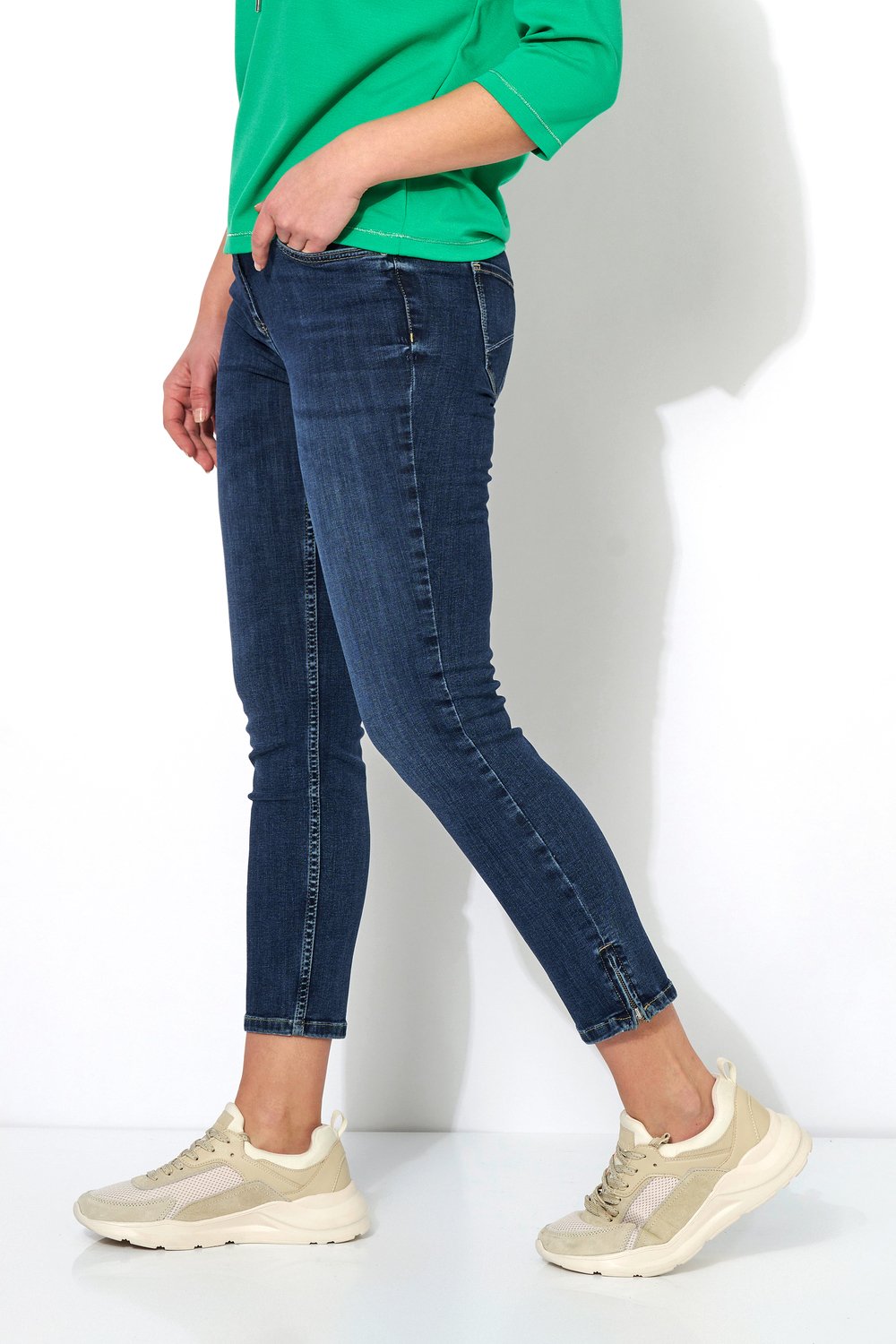 Damenjeans "Perfect Shape Zip 7/8"