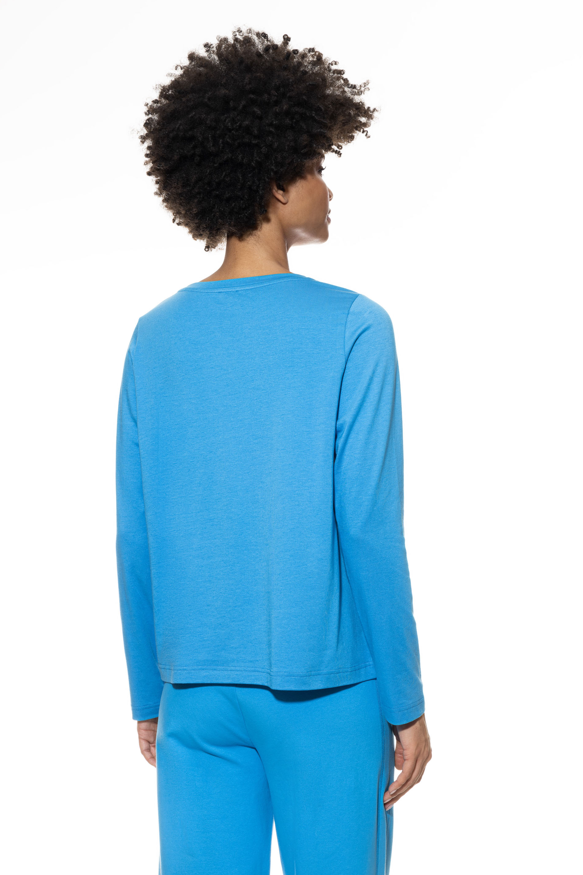 uni Damen Night-Shirt langarm