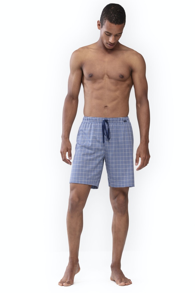 kurze Herren-Sleepwear-Hose aus reiner Baumwolle