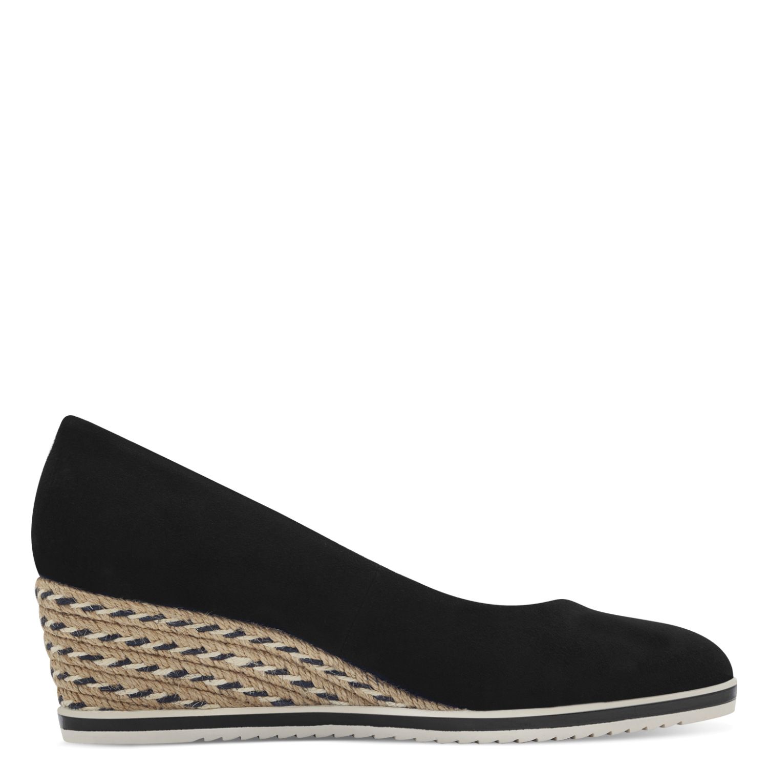 sommerlicher Da.-Pumps mit Kordel-Keilabsatz
