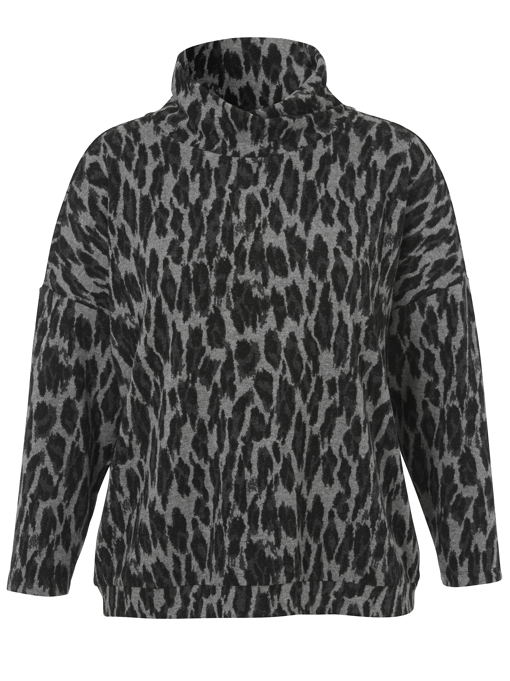 Damen-Sweatshirt mit Animal-Print