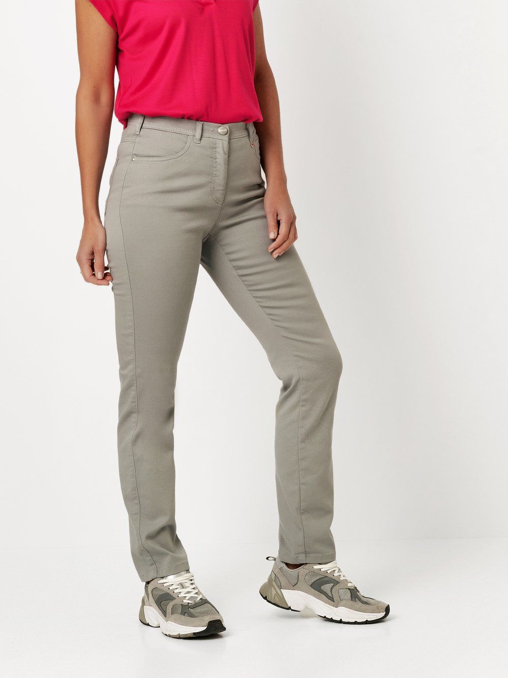 schlanke Baumwoll-Hose "Meine beste Freundin"