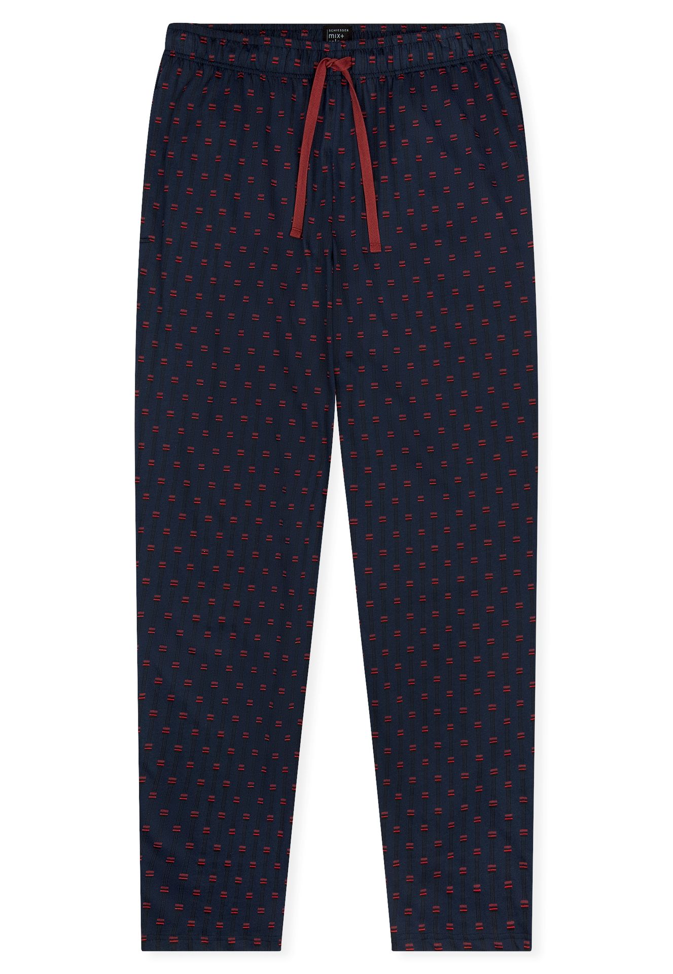 gestreifte Nightwear-Hose lang