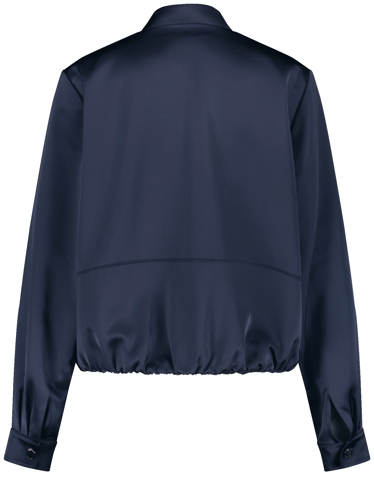 eleganter Satin-Blouson