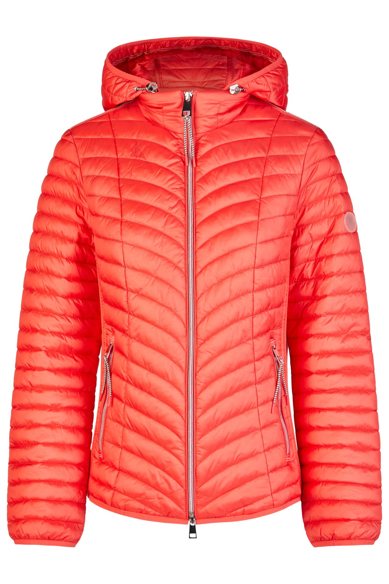 modische Sommer-Stepp-Jacke mit Kapuze