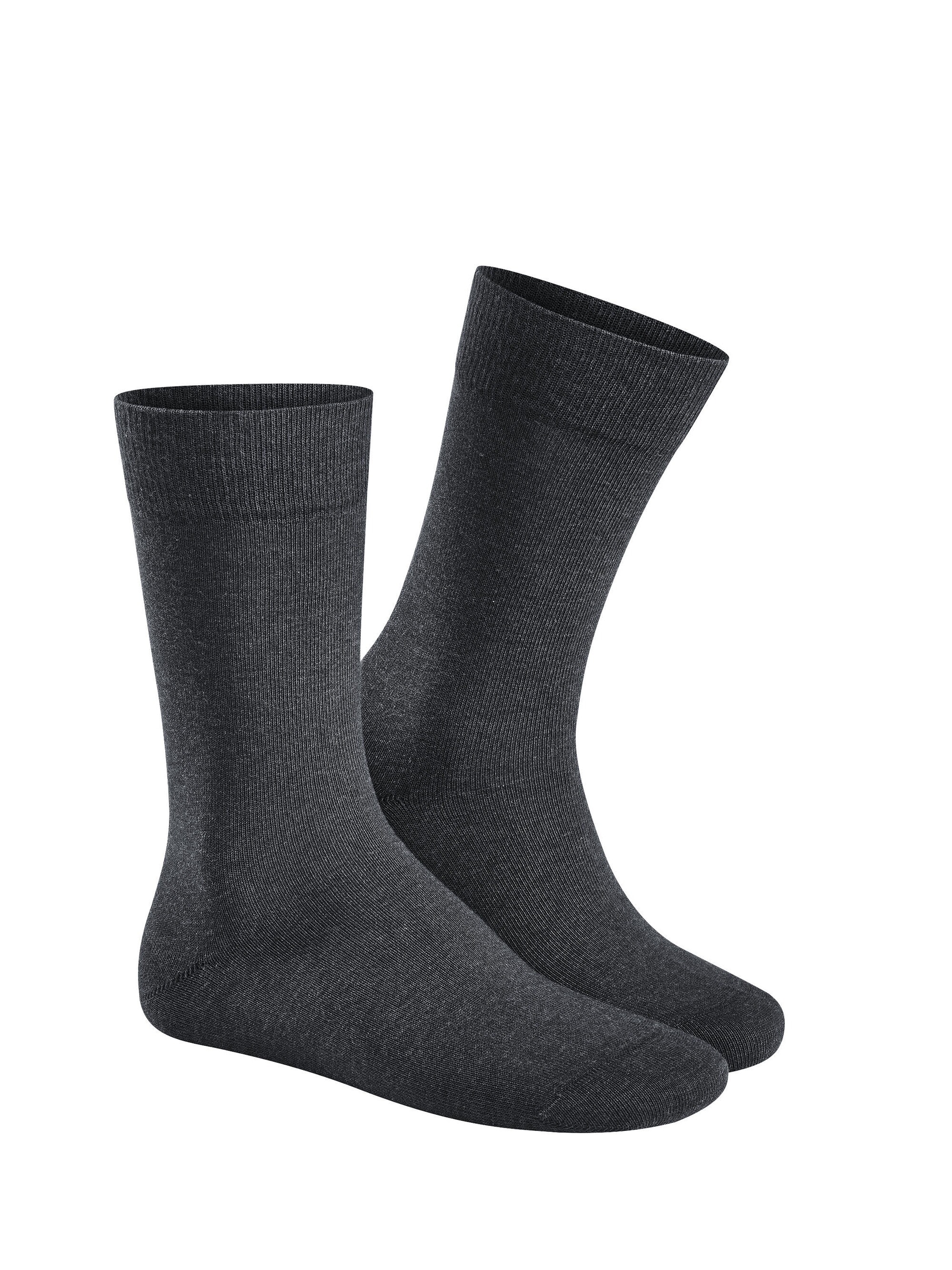 Herren-Socke "Relax Cotton" mit druckfreiem Bündchen aus elastischer Baumwolle