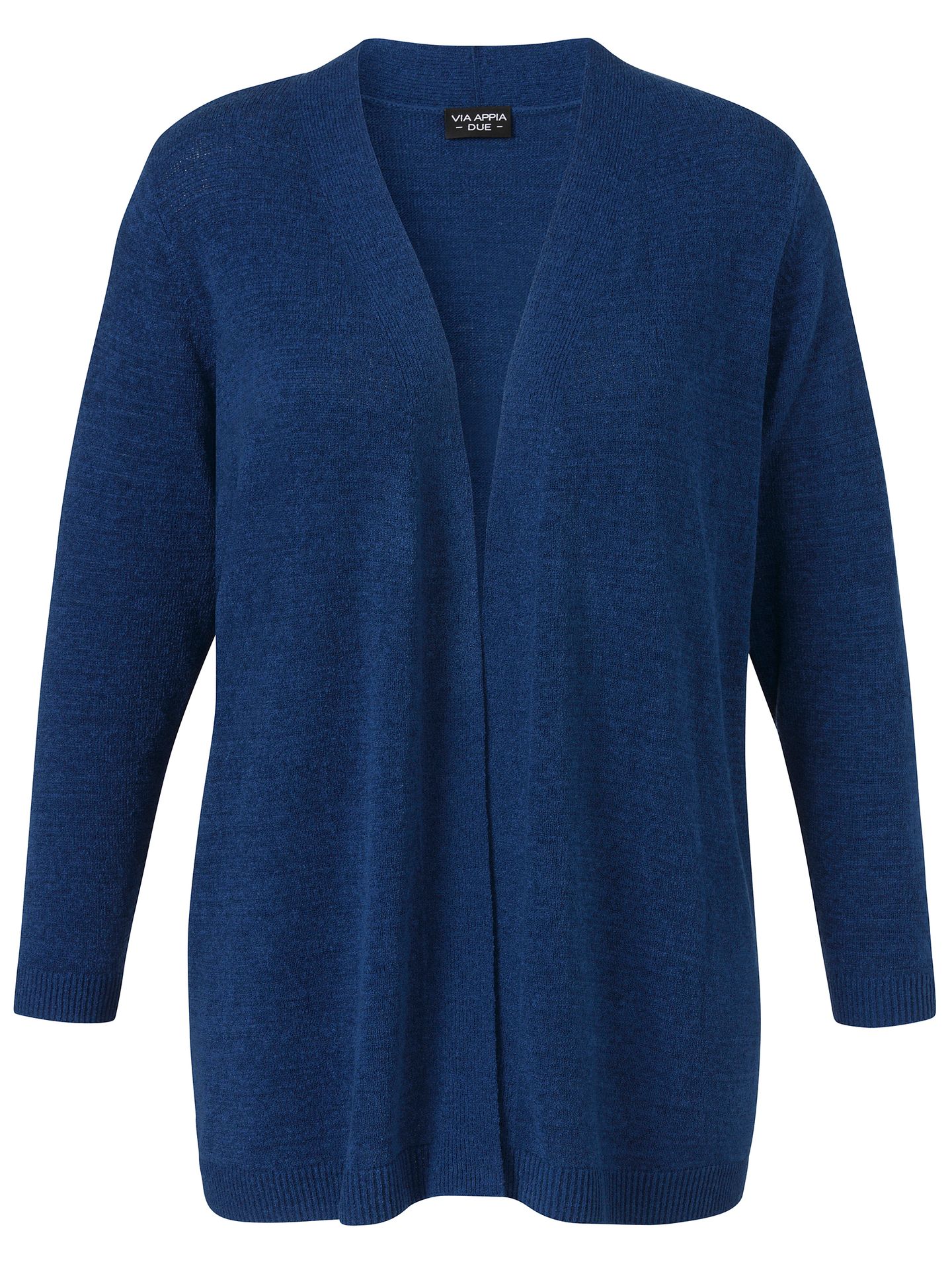 leichte lange Strickjacke offen