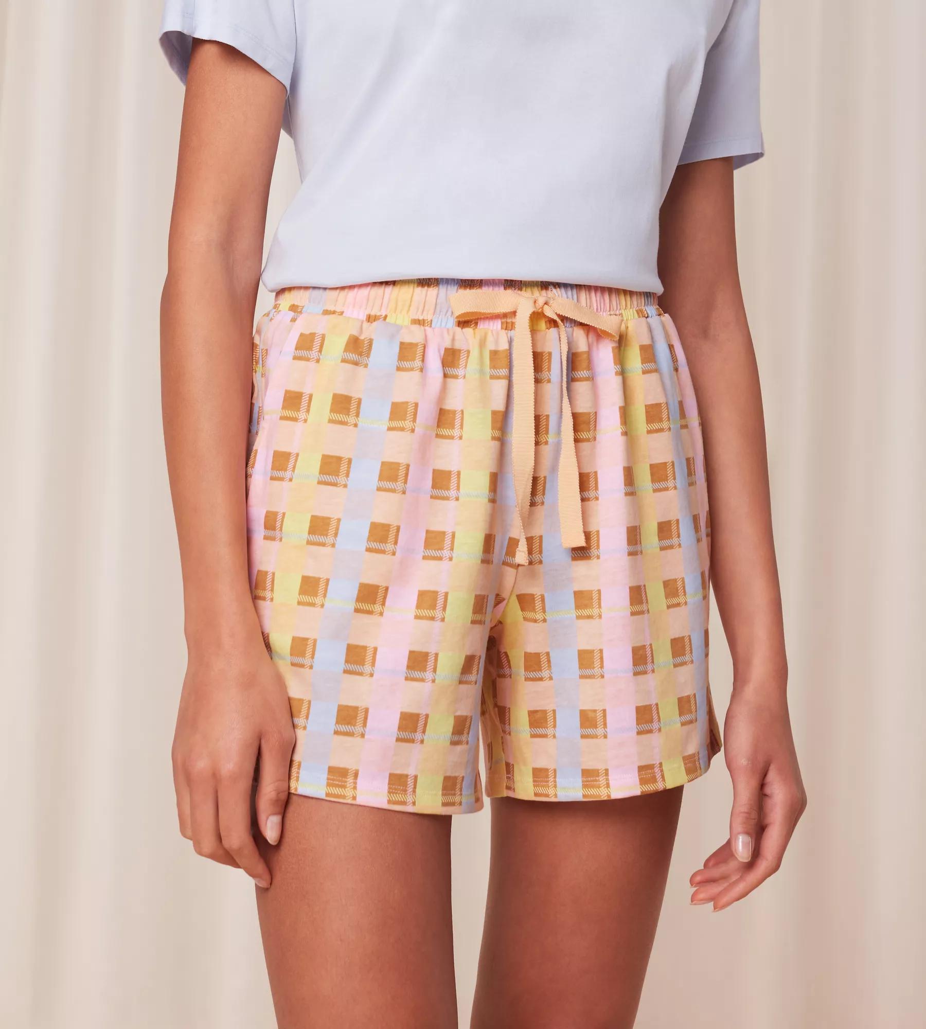 Damen Sleep-Shorts "Mix & Match " aus Baumwoll-Jersey