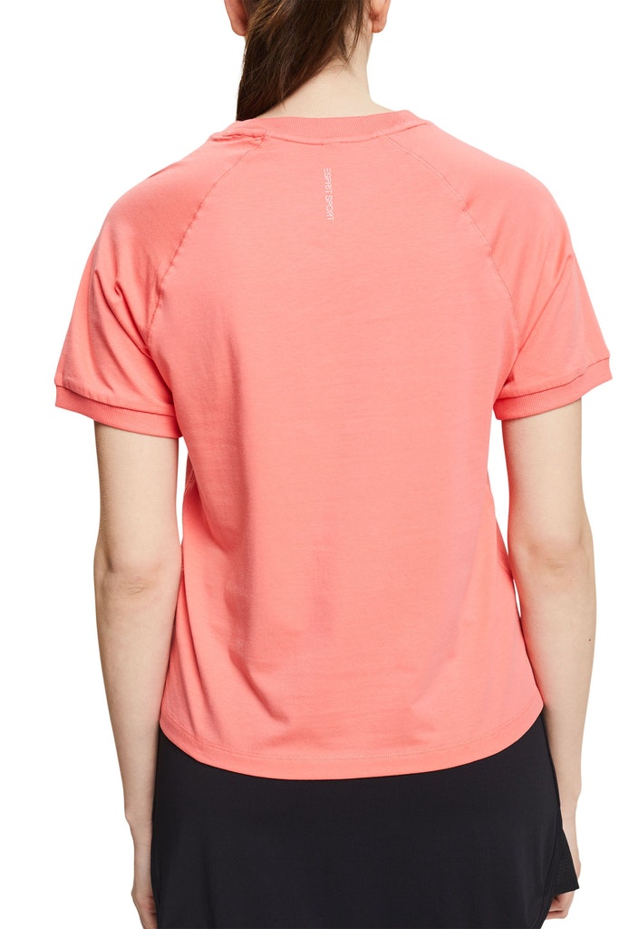 T-Shirt aus Baumwoll-Stretch