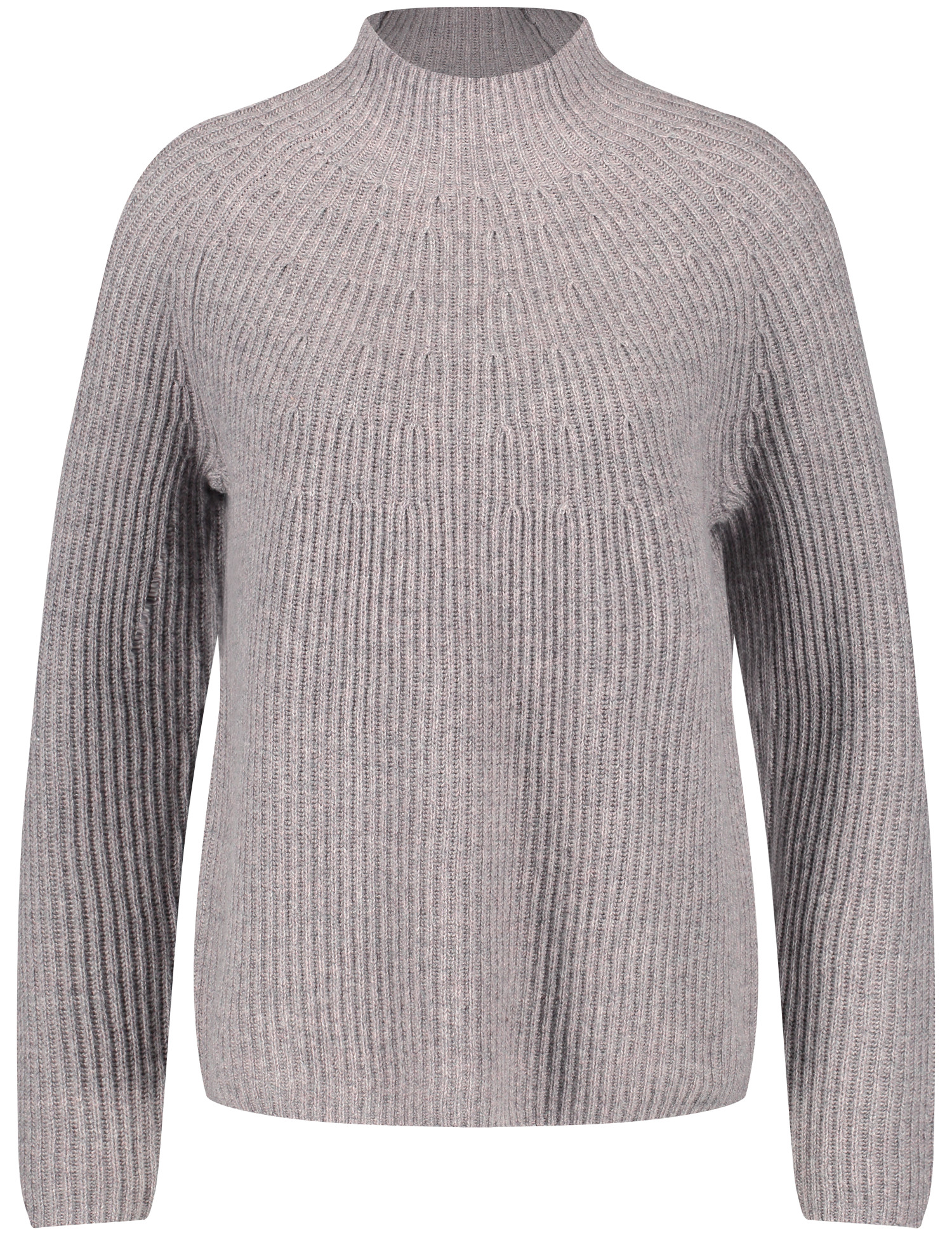 Woll-Pullover im Grob-Strick mit Cashmere-Anteil