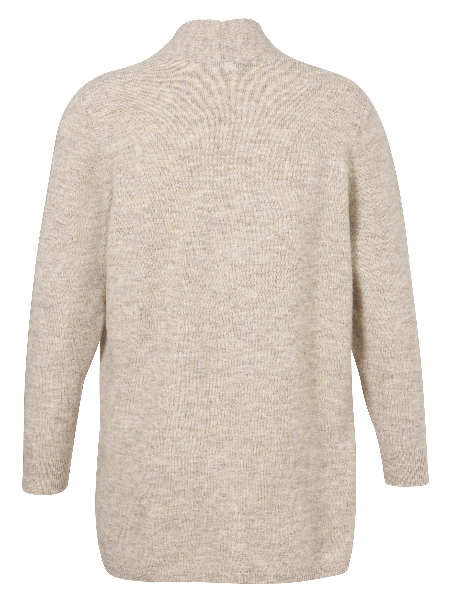 Strickjacke offen mit Schalkragen