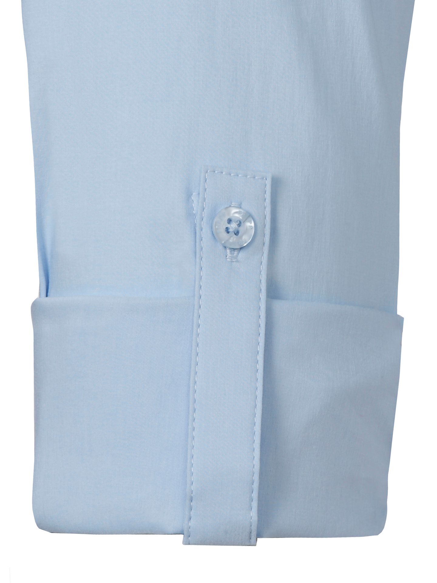 Basic Hemdbluse aus Baumwoll-Elasthan