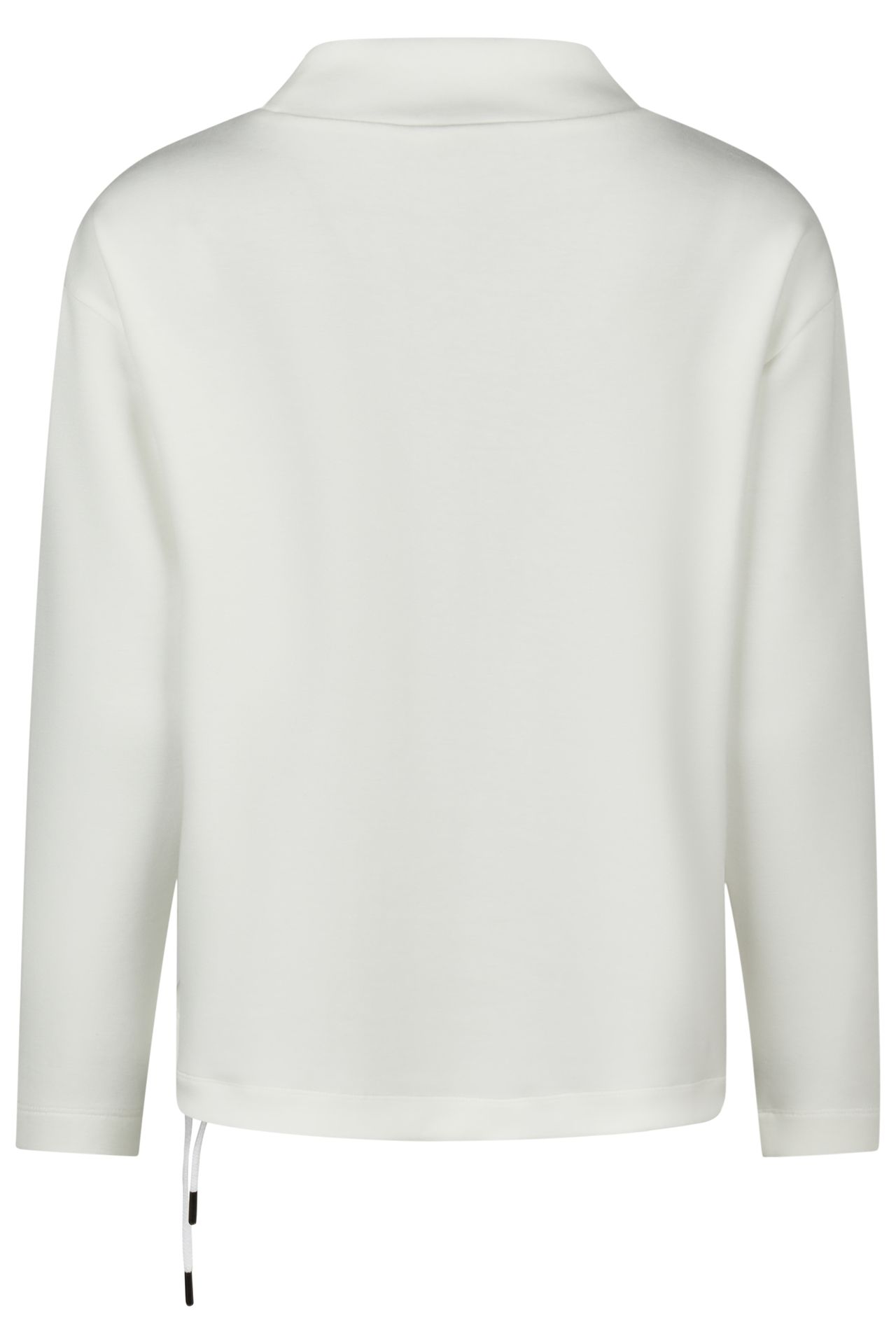 Sweatshirt mit aufgesetzter Tasche aus Viskose-Mix
