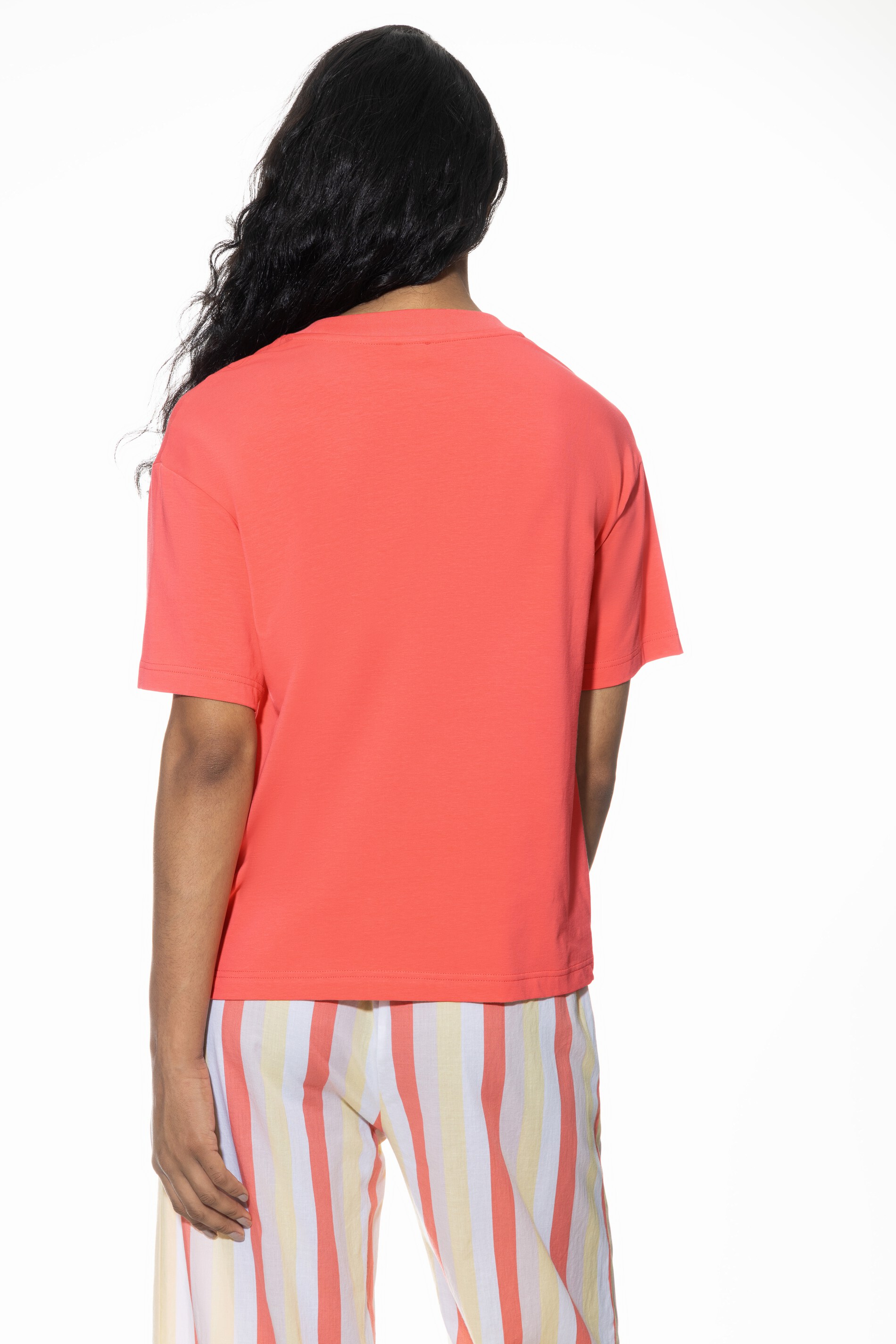 uni Schlaf-T-Shirt aus Baumwoll-Jersey