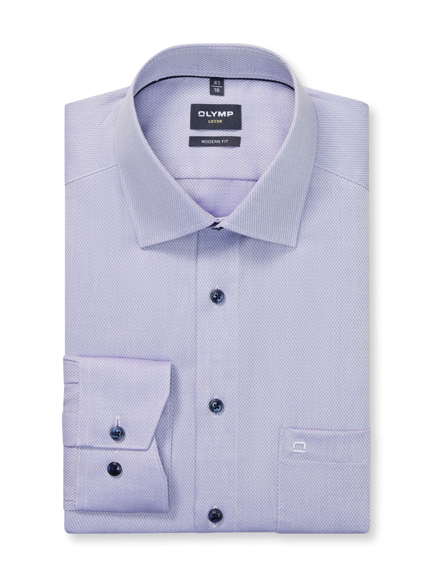 Bügelfreies Hemd modern fit