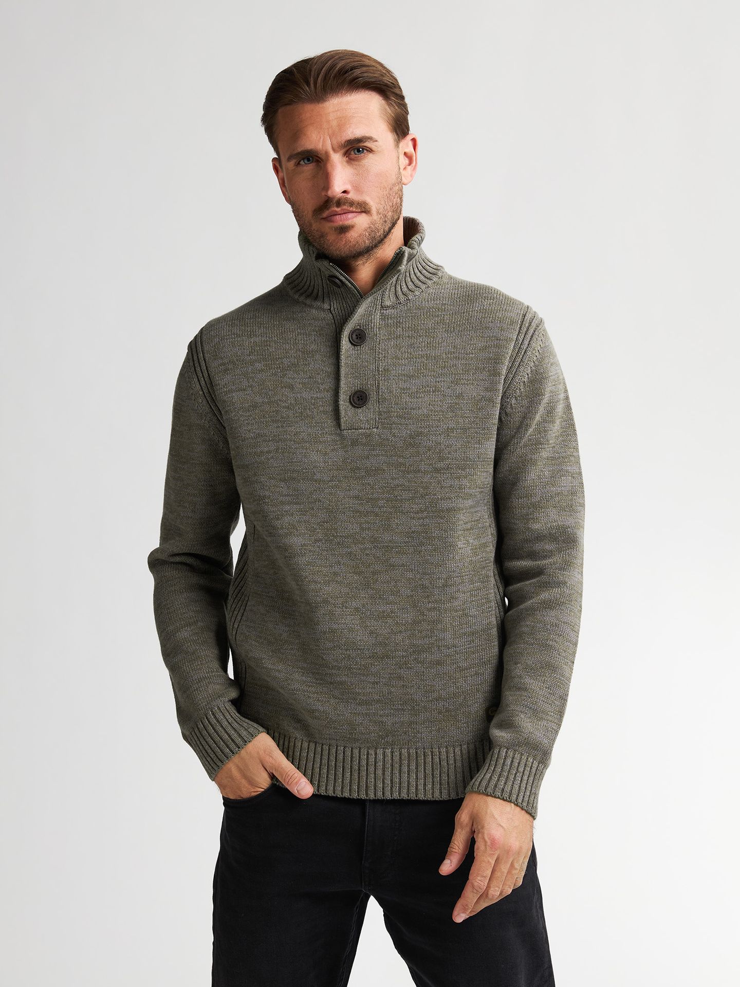 Men Knitwear Collar