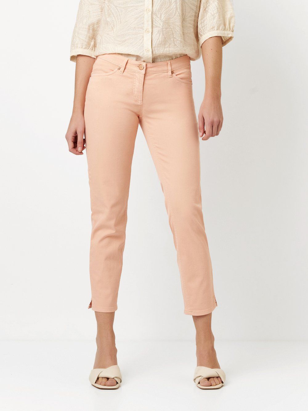 Damen-Slim-Fit-Hose "Perfect Shape 7/8"