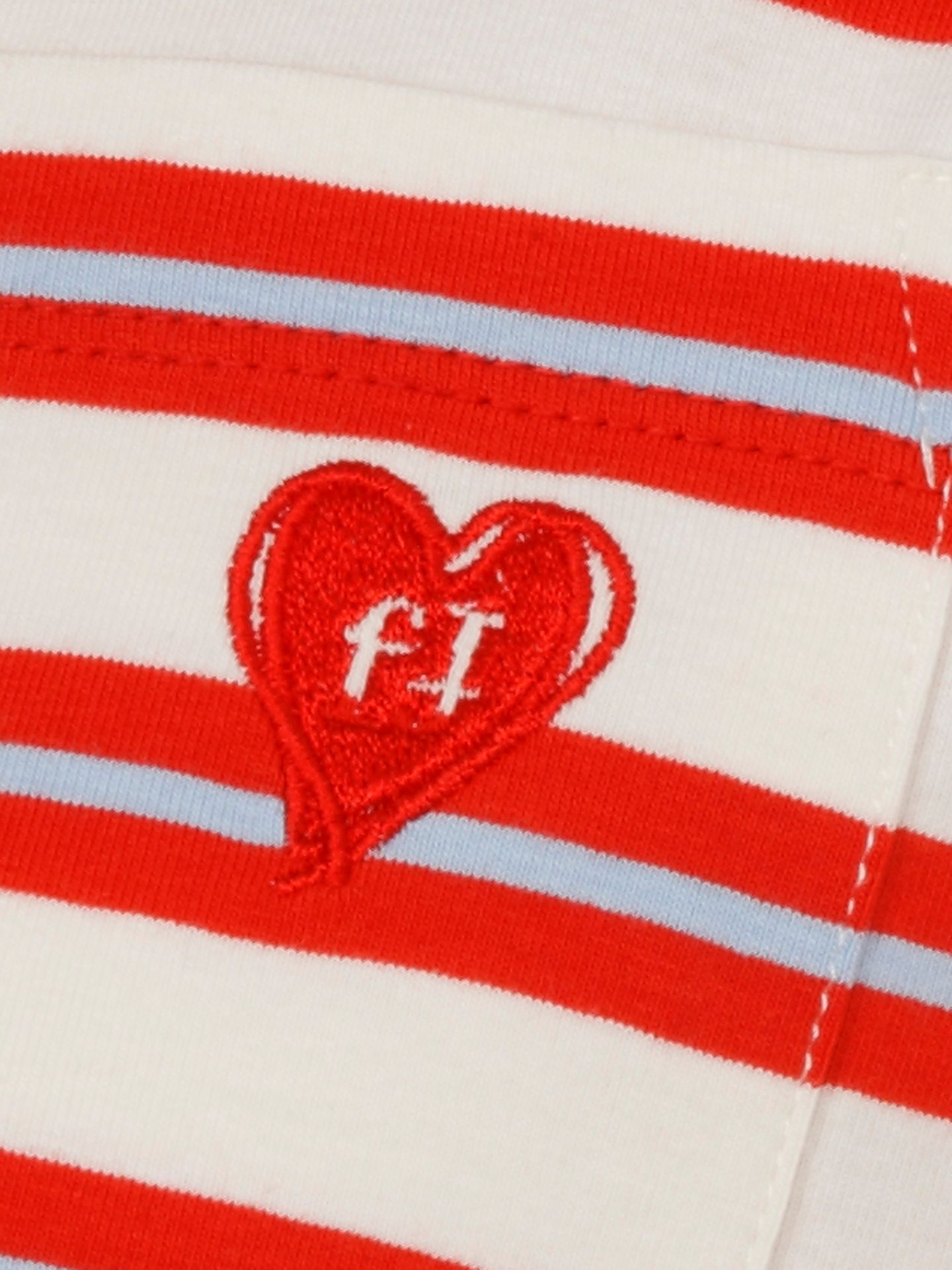 junges Ringel-T-Shirt aus Baumwoll-Jersey