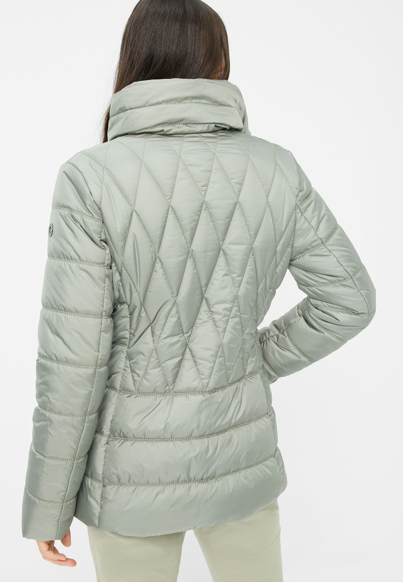 warme Stepp-Jacke mit Thermofleece in zwei Stepparten